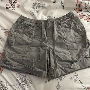 Natural Reflections Cotton-Canvas Cargo Shorts